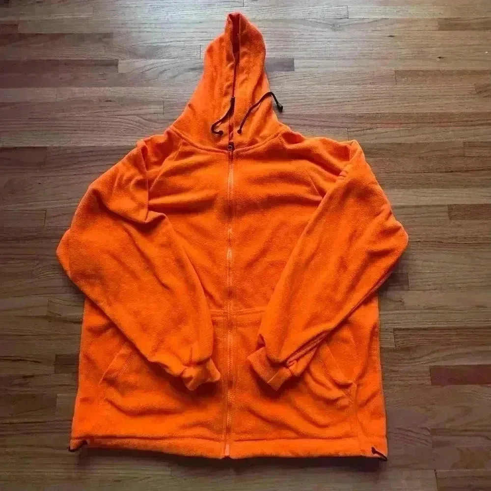 Huntworth Oversized Deer Camp Hoodie Hunting Streetwear‎ Grunge Fall Cozy l SZ L